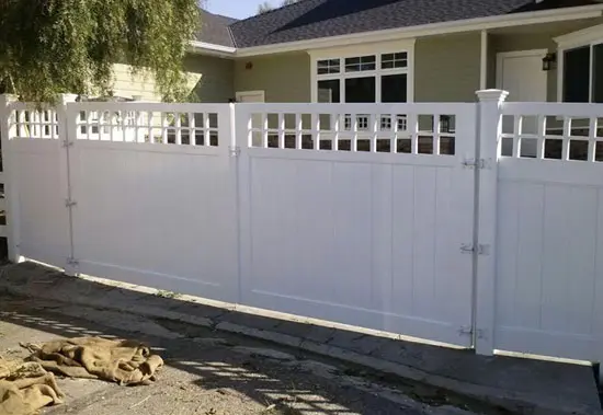 Driveway Fence Gate Installation