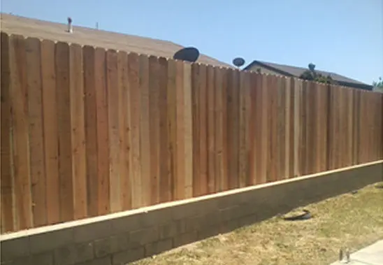 Wood Fencing Installation