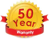 50 Years Warranty