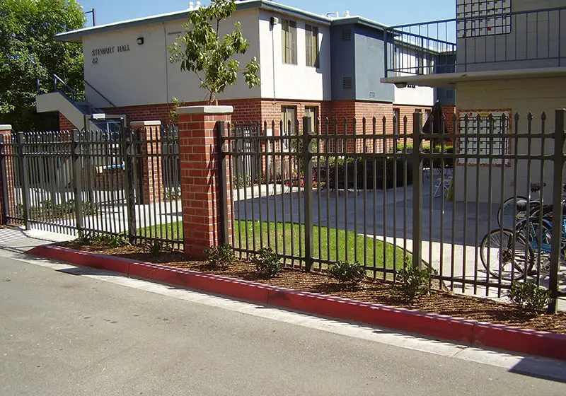 Commercial Property Fence