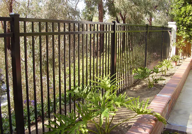 Aluminum Black Fence