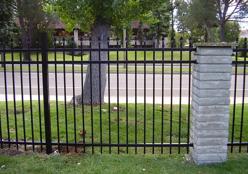 Street Picket Aluminum Fence Gate in Temecula, CA