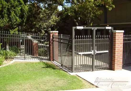 Residential Aluminum Fence Gate in La Mirada, CA
