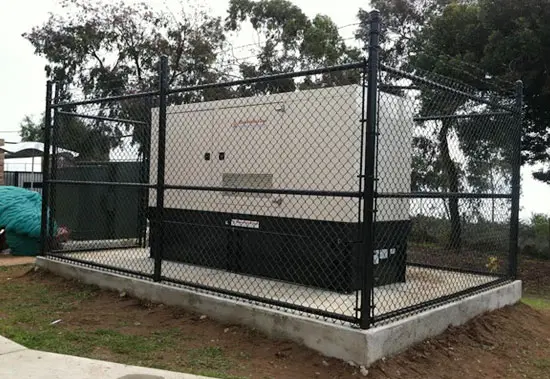 8 Ft High Chain Link Security Fence in Temecula, CA