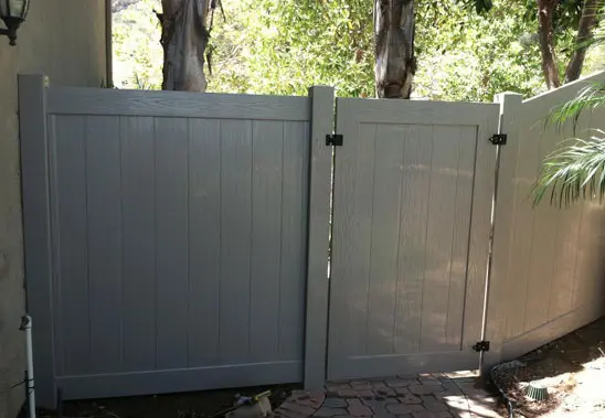 Vinyl Fence Gate Installation