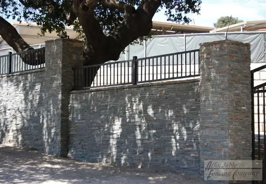 Aluminum Fence Stone Toppers South Orange County