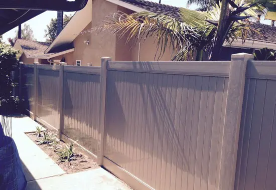 Vinyl Fence Installation